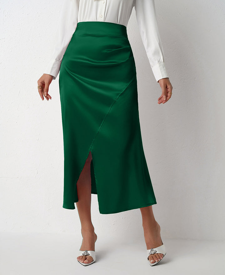 Damen Elegant Cut Maxi Skirt with High Slit Mirla-Eva Jonsson
