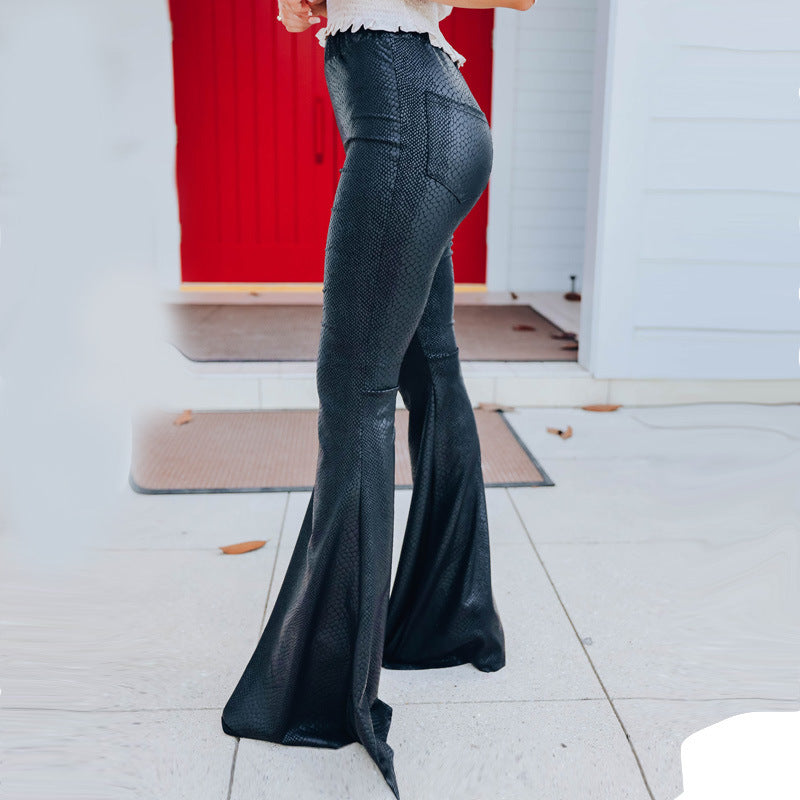 Damen Elegant Flared Pants i Skinnlook Mirla-Eva Jonsson