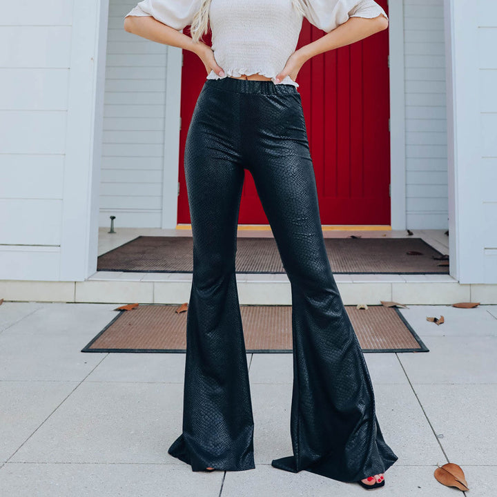 Damen Elegant Flared Pants i Skinnlook Mirla-Eva Jonsson