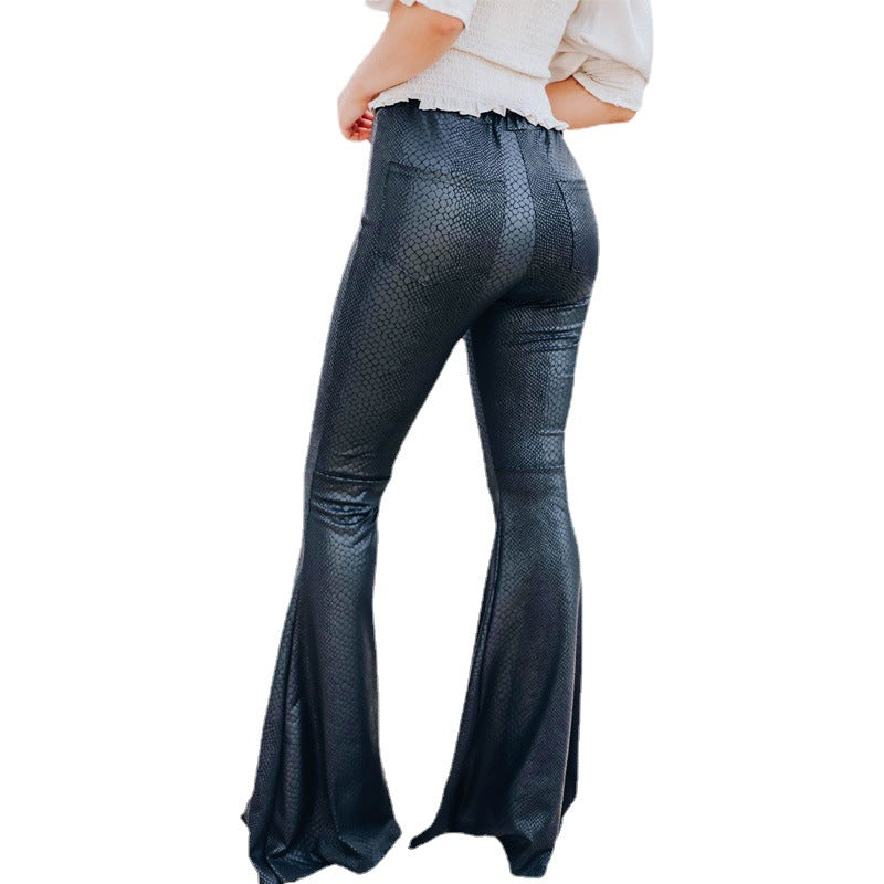 Damen Elegant Flared Pants i Skinnlook Mirla-Eva Jonsson