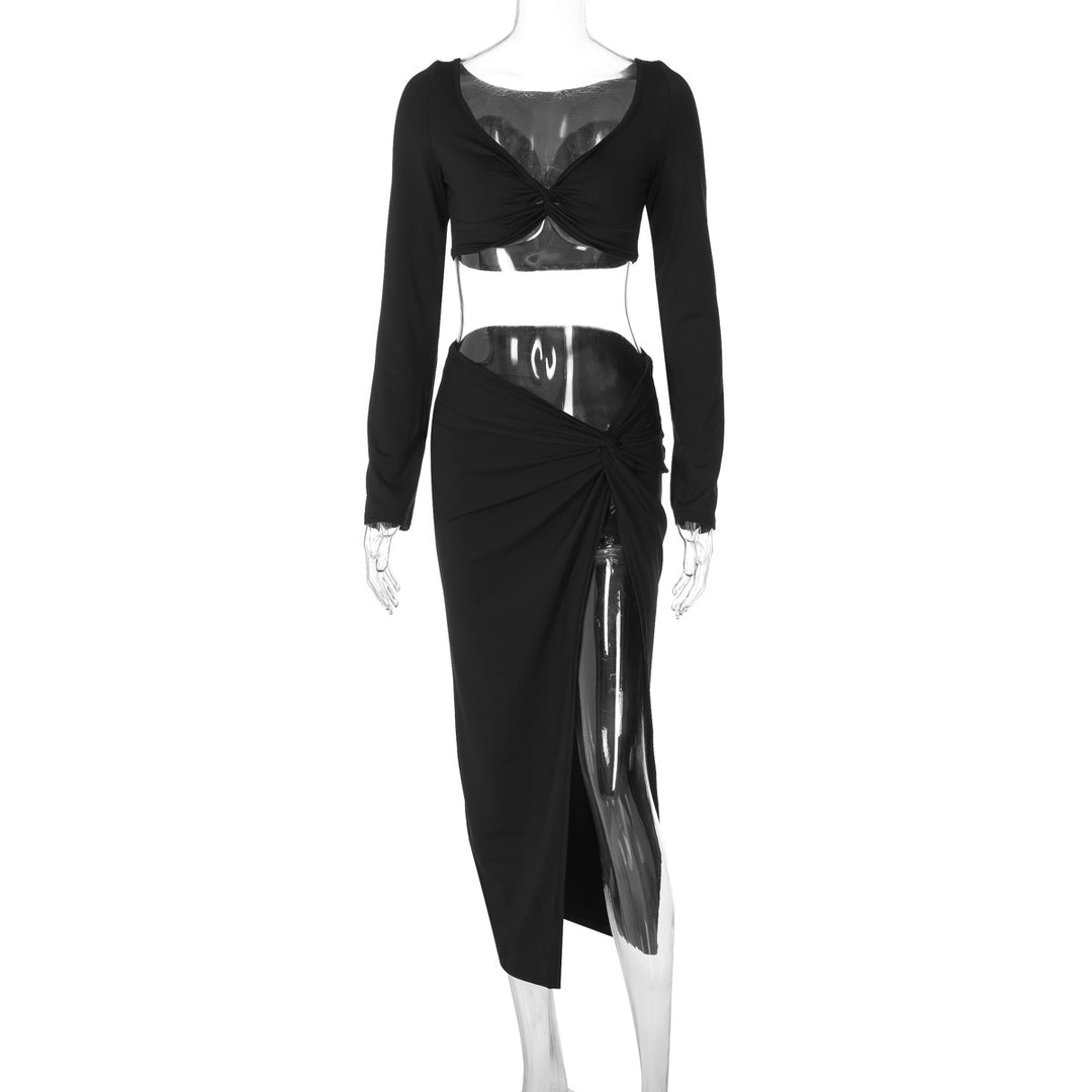 Damen Elegant Maxiklänning med off-shoulder design och draperad midja Mirla-Eva Jonsson