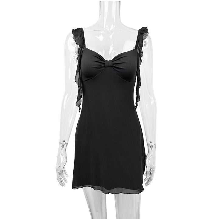 Damen Elegant strapless minikleid med raffinerat bånddetalj Mirla-Eva Jonsson