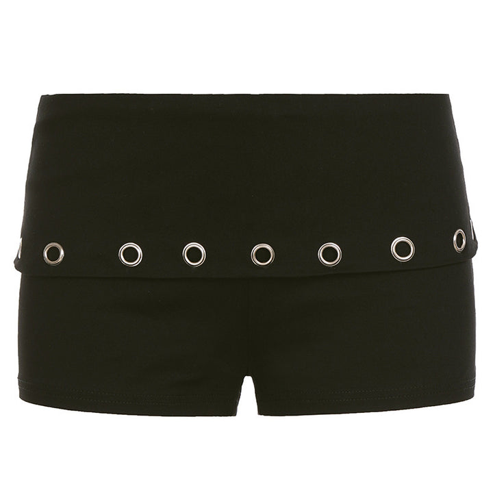 Damen Fashion Shorts with decorative eyelets Mirla-Eva Jonsson
