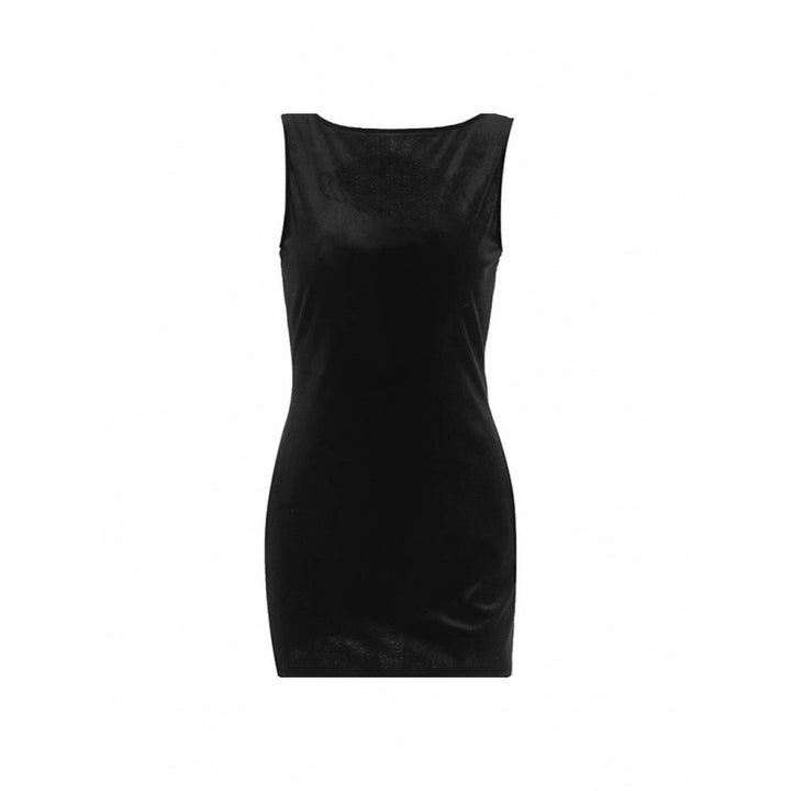 Damen Figurumspielendes Minikleid aus luxuriösem Samtstoff Mirla-Eva Jonsson