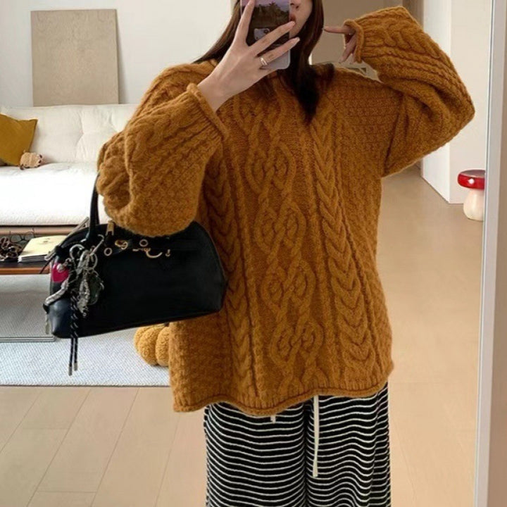 Damen Grobstrickpullover Mirla-Eva Jonsson