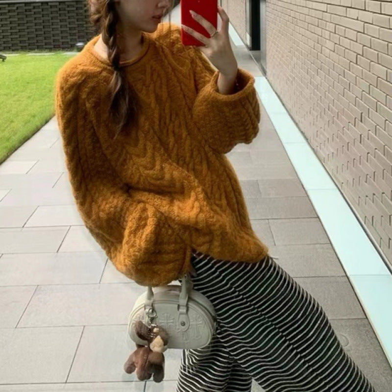 Damen Grobstrickpullover Mirla-Eva Jonsson