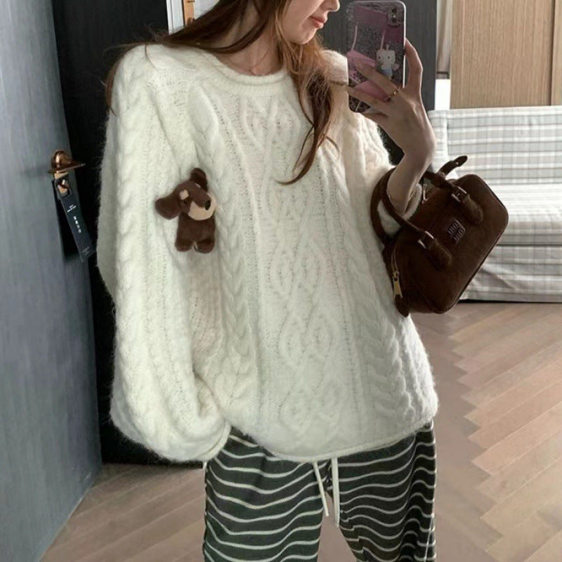 Damen Grobstrickpullover Mirla-Eva Jonsson