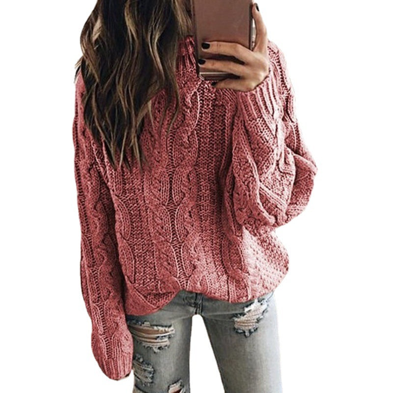 Damen Grobstrickpullover mit trendigem Zopfdesign Eva Jonsson-Eva Jonsson