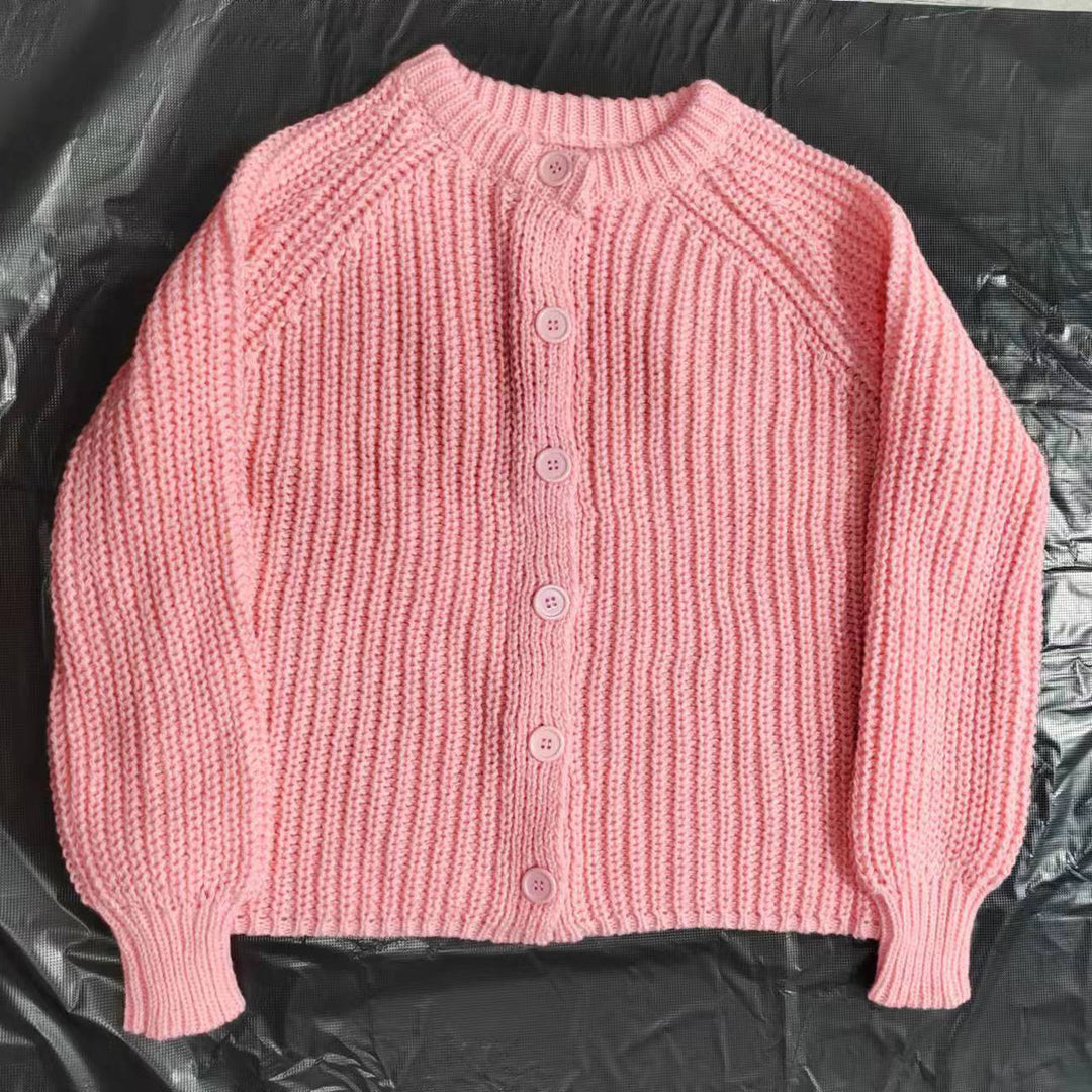 Damen Grovstickad Cardigan Mirla-Eva Jonsson