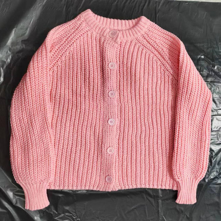 Damen Grovstickad Cardigan Mirla-Eva Jonsson