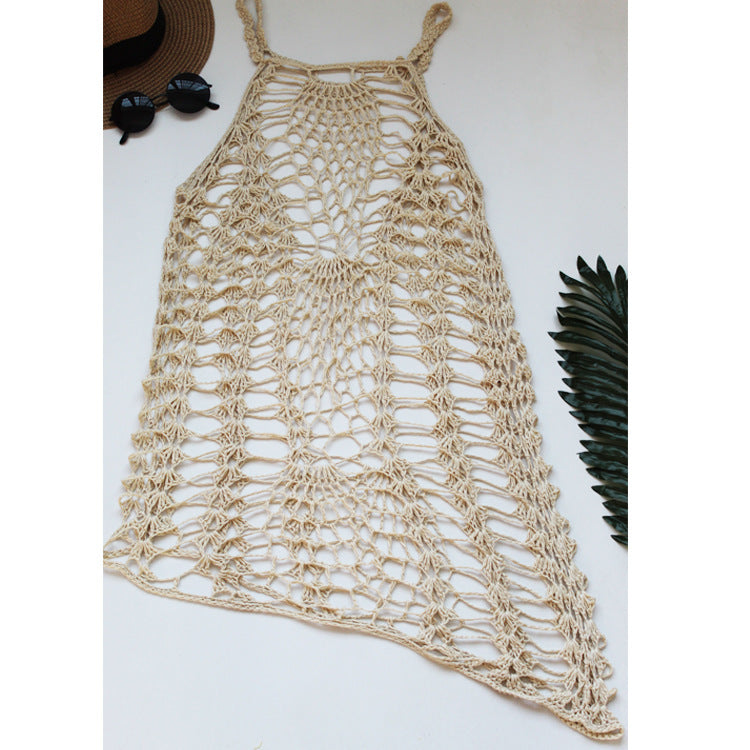 Damen Häkel-Strandkleid mit verführerischem nätverksdesign Mirla-Eva Jonsson