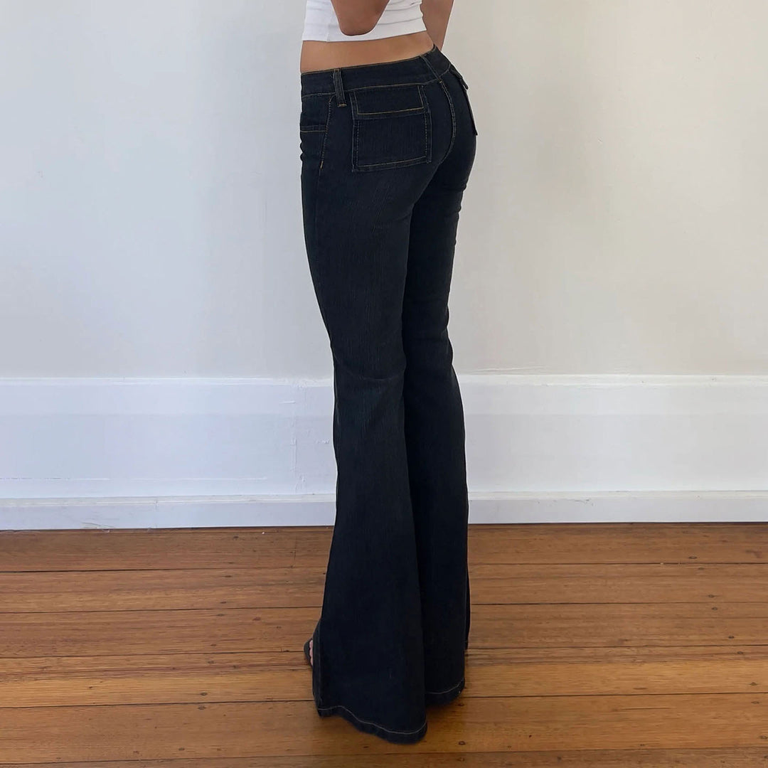 Damen High-Waist Flared Jeans mit klassischem Schnitt Mirla-Eva Jonsson