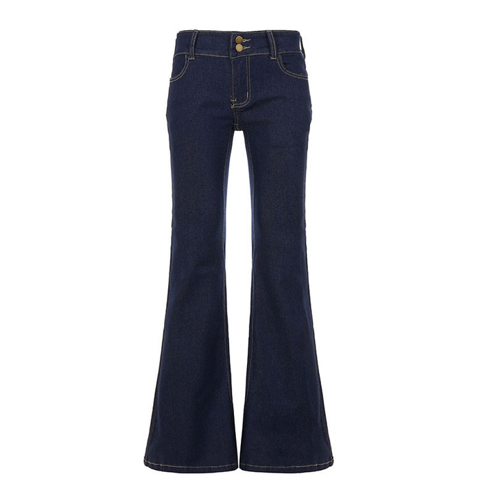 Damen High-Waist Flared Jeans mit klassischem Schnitt Mirla-Eva Jonsson