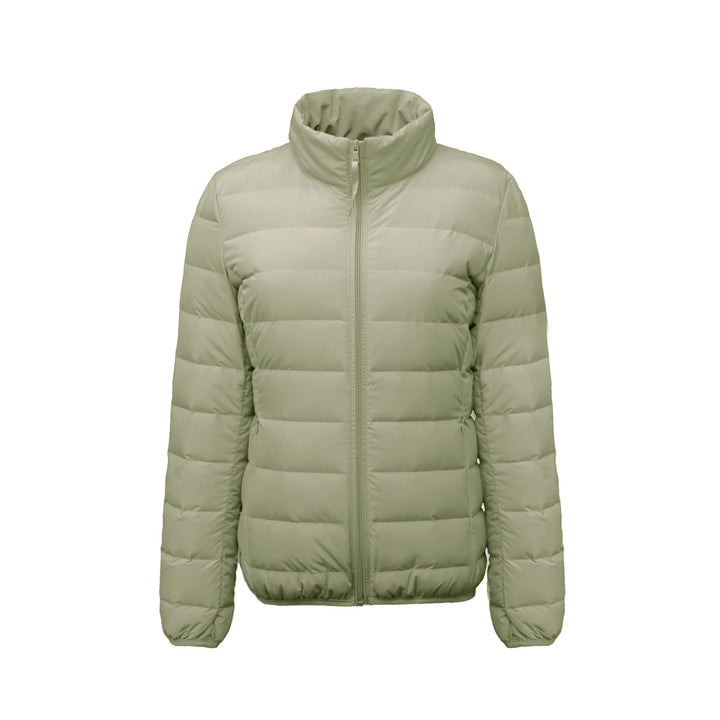 Damen Isolierte Steppjacke mit hohem Kragen und elastischen Bündchen Eva Jonsson-Eva Jonsson