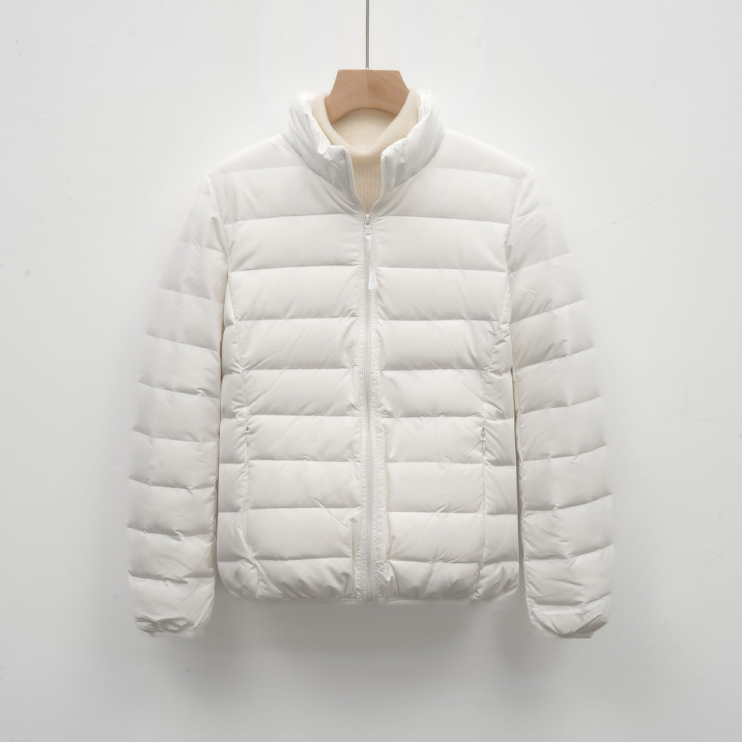 Damen Isolierte Steppjacke mit hohem Kragen und elastischen Bündchen Mirla-Eva Jonsson