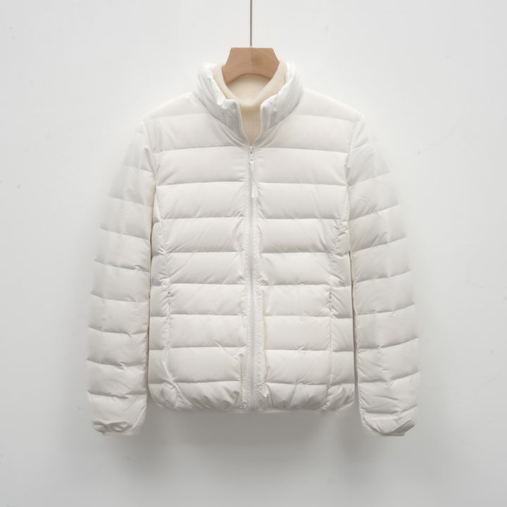 Damen Isolierte Steppjacke mit hohem Kragen und elastischen Bündchen Mirla-Eva Jonsson