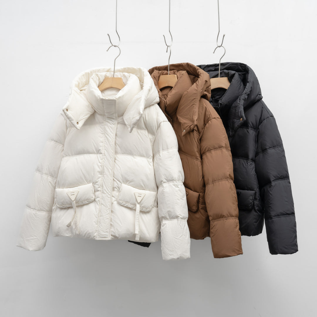 Damen Isolierte Steppjacke mit praktischen Taschen und Kapuze Mirla-Eva Jonsson