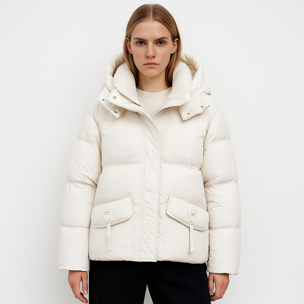 Damen Isolierte Steppjacke mit praktischen Taschen und Kapuze Mirla-Eva Jonsson