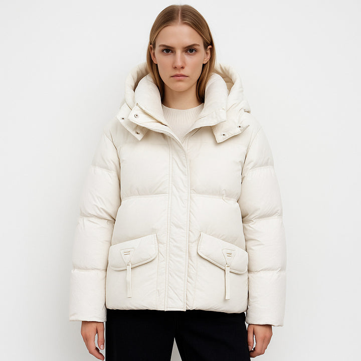 Damen Isolierte Steppjacke mit praktischen Taschen und Kapuze Mirla-Eva Jonsson