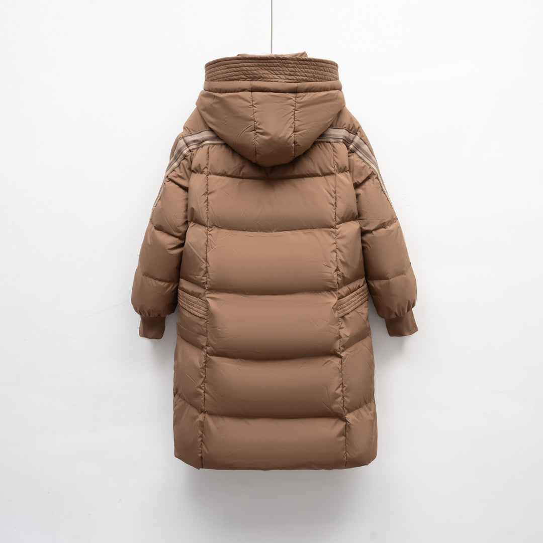 Damen Isolierter Wintermantel mit funktionalen Taschen und verstellbarer Kapuze Mirla-Eva Jonsson