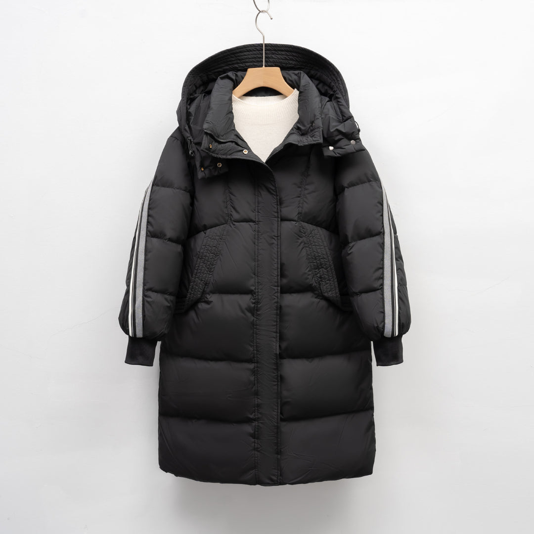 Damen Isolierter Wintermantel mit funktionalen Taschen und verstellbarer Kapuze Mirla-Eva Jonsson