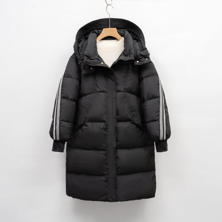 Damen Isolierter Wintermantel mit funktionalen Taschen und verstellbarer Kapuze Mirla-Eva Jonsson