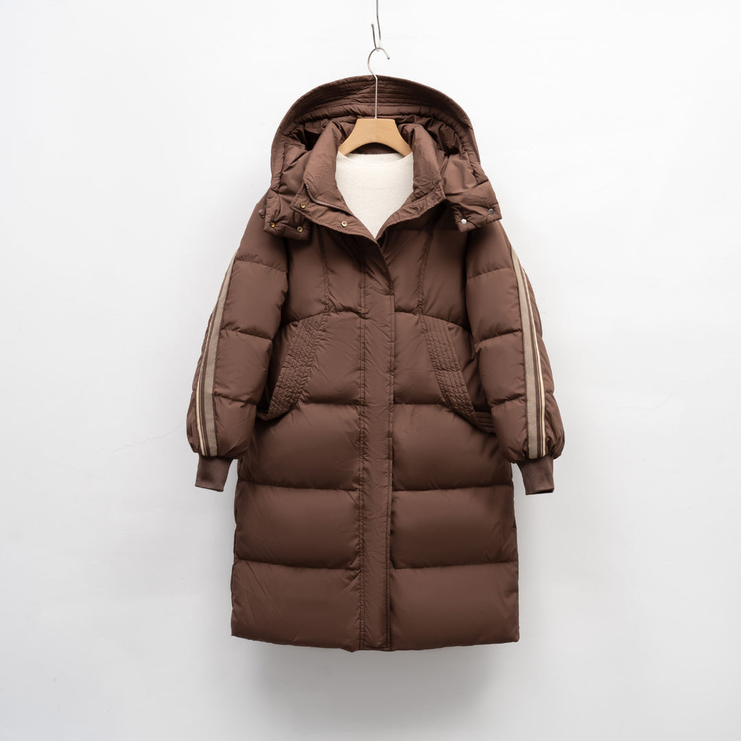 Damen Isolierter Wintermantel mit funktionalen Taschen und verstellbarer Kapuze Mirla-Eva Jonsson