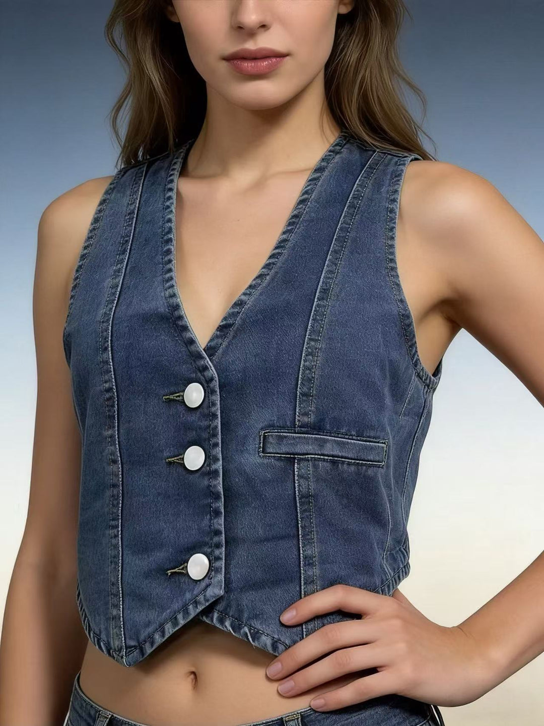 Damen Jeansexperience Väst Mirla-Eva Jonsson