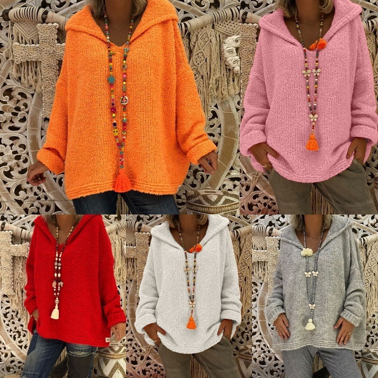 Damen Kapuzenpullover aus weichem Material mit lässigem Schnitt Mirla-Eva Jonsson