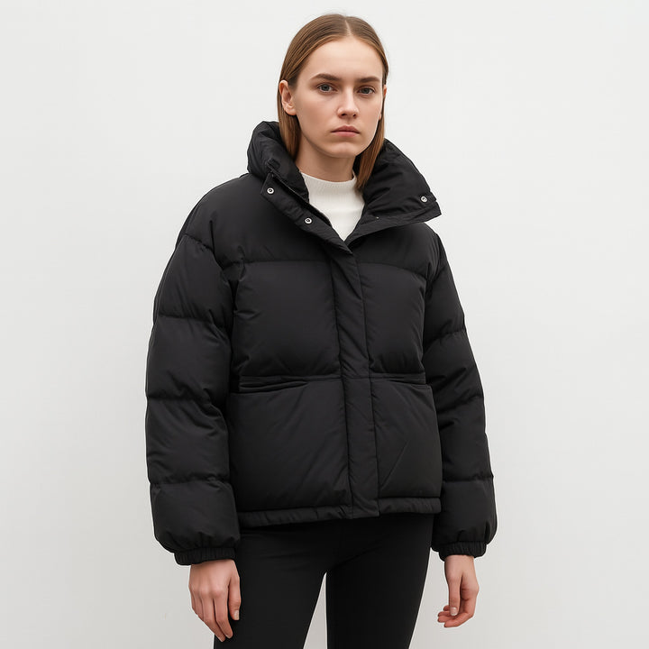 Damen Kompakte Winterjacke mit voluminösem Schnitt Eva Jonsson-Eva Jonsson