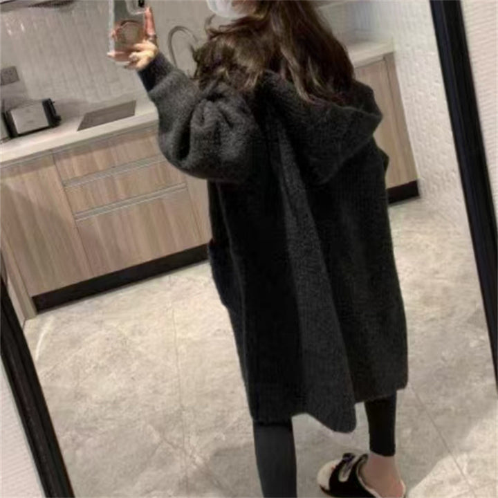 Damen Langstrickjacke mit eleganter Rippstruktur und praktischen Taschen Mirla-Eva Jonsson