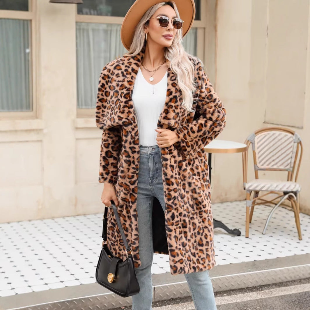 Damen Långt Leopardmönster Mirla-Eva Jonsson