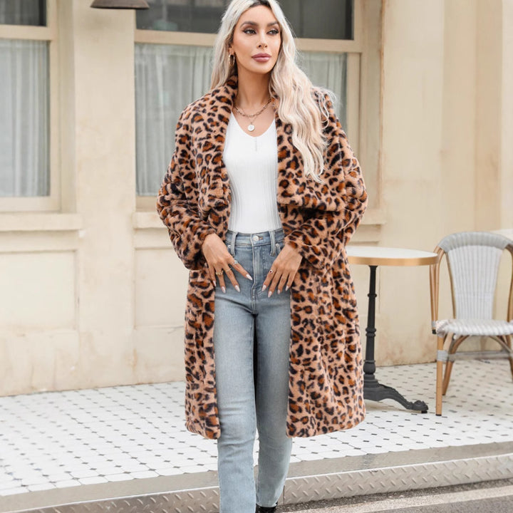 Damen Långt Leopardmönster Mirla-Eva Jonsson
