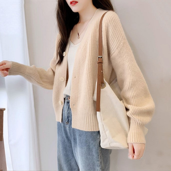 Damen Lässiger Strickcardigan Eva Jonsson-Eva Jonsson