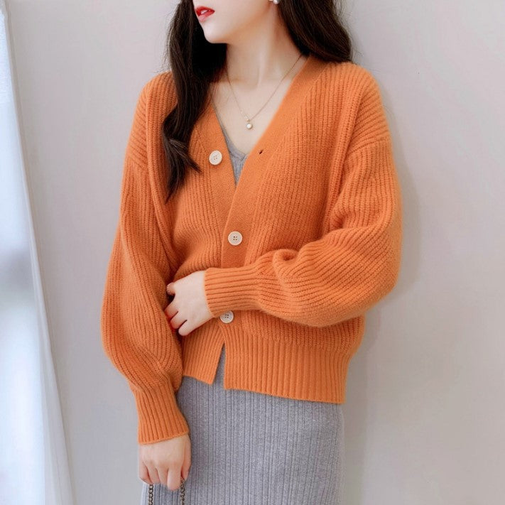 Damen Lässiger Strickcardigan Eva Jonsson-Eva Jonsson