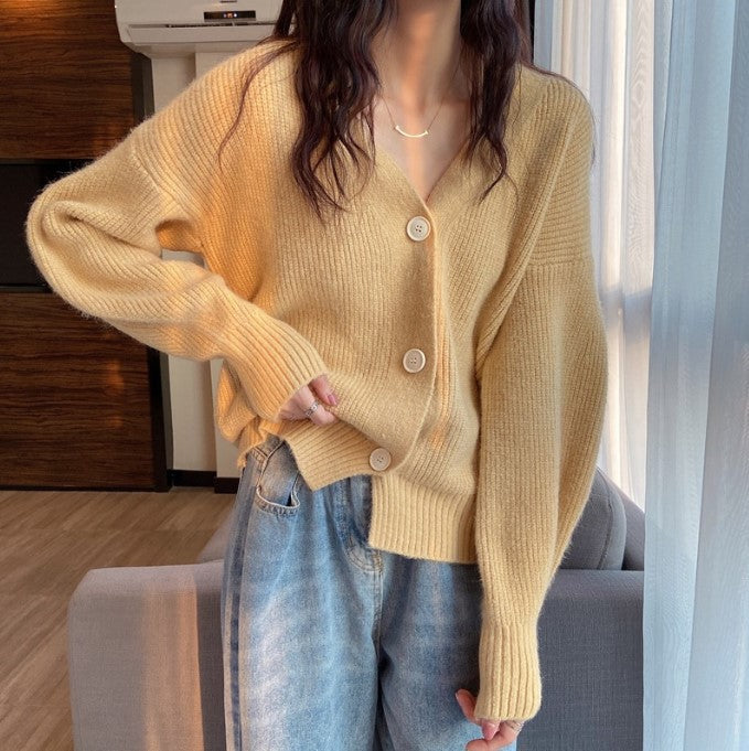 Damen Lässiger Strickcardigan Eva Jonsson-Eva Jonsson
