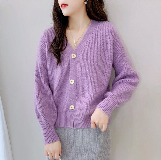 Damen Lässiger Strickcardigan Eva Jonsson-Eva Jonsson