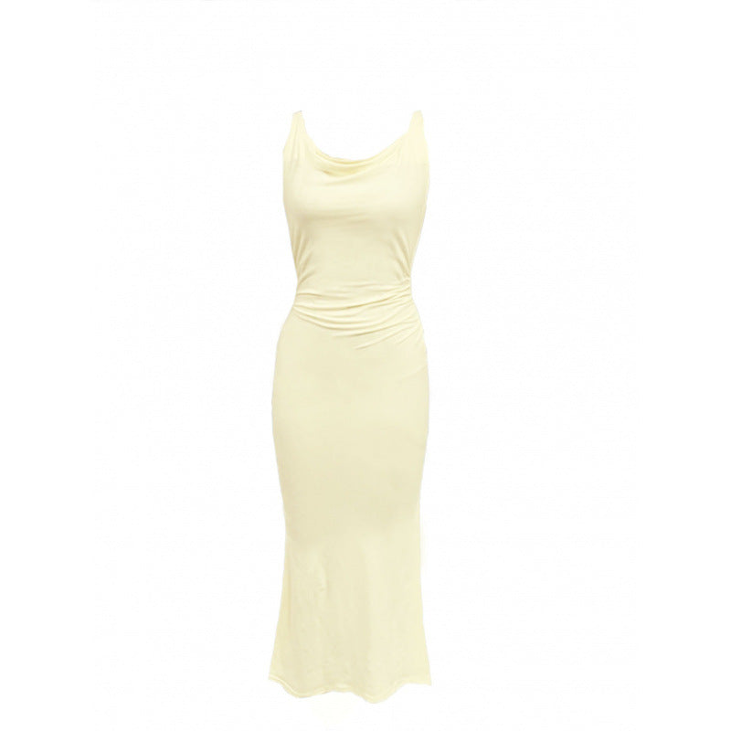 Damen Maxi Dress mit elegantem Neckholder und fließendem Schnitt Mirla-Eva Jonsson