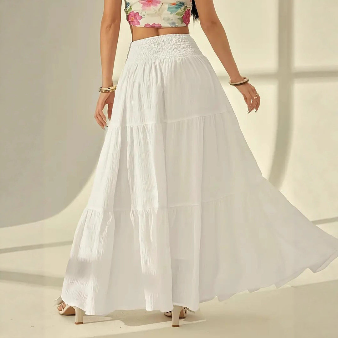Damen Maxi-Rock mit voluminöst lagerdesign Mirla-Eva Jonsson