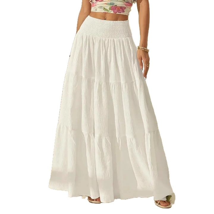 Damen Maxi-Rock mit voluminöst lagerdesign Mirla-Eva Jonsson