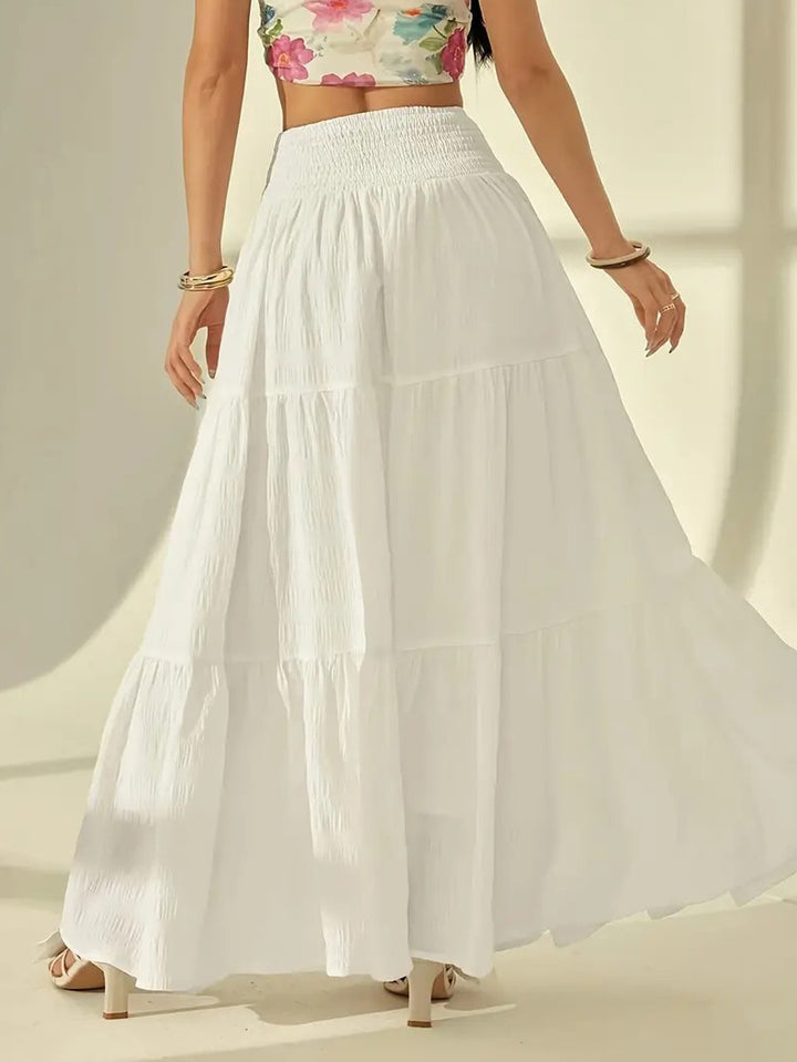 Damen Maxi-Rock mit voluminöst lagerdesign Mirla-Eva Jonsson