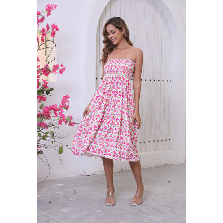 Damen Maxi-Skirt with voluminous ruffle details and ankle-length fit Mirla-Eva Jonsson