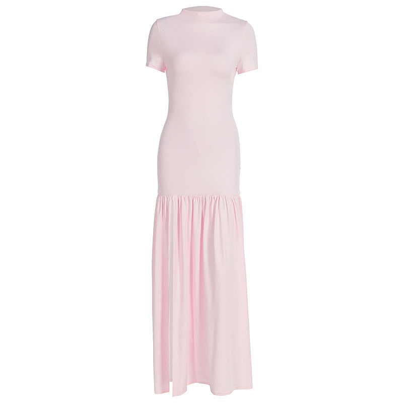Damen Maxi-kjol med elegant halvlång ärm och voluminös kjol Mirla-Eva Jonsson