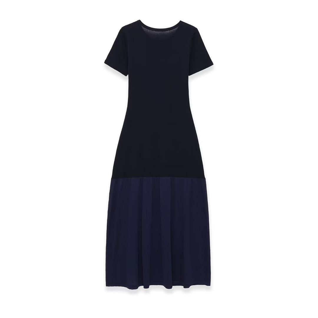 Damen Maxi-klänning med elegant skärning och flödande kjol Mirla-Eva Jonsson