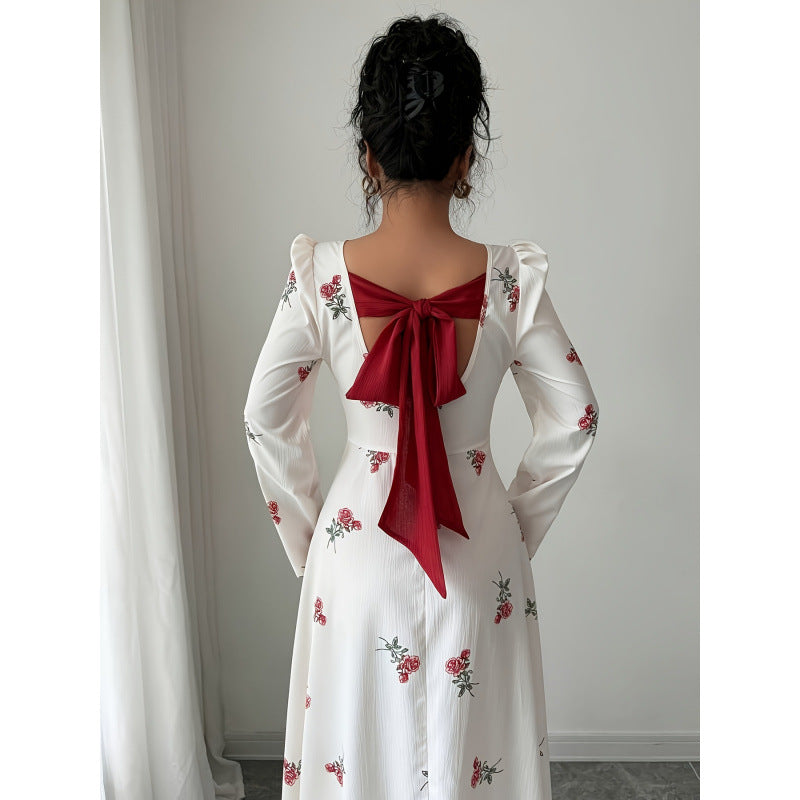 Damen Maxikleid mit floralem Muster Mirla-Eva Jonsson