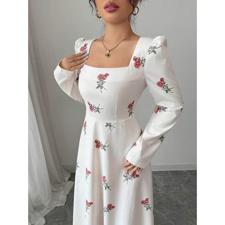 Damen Maxikleid mit floralem Muster Mirla-Eva Jonsson