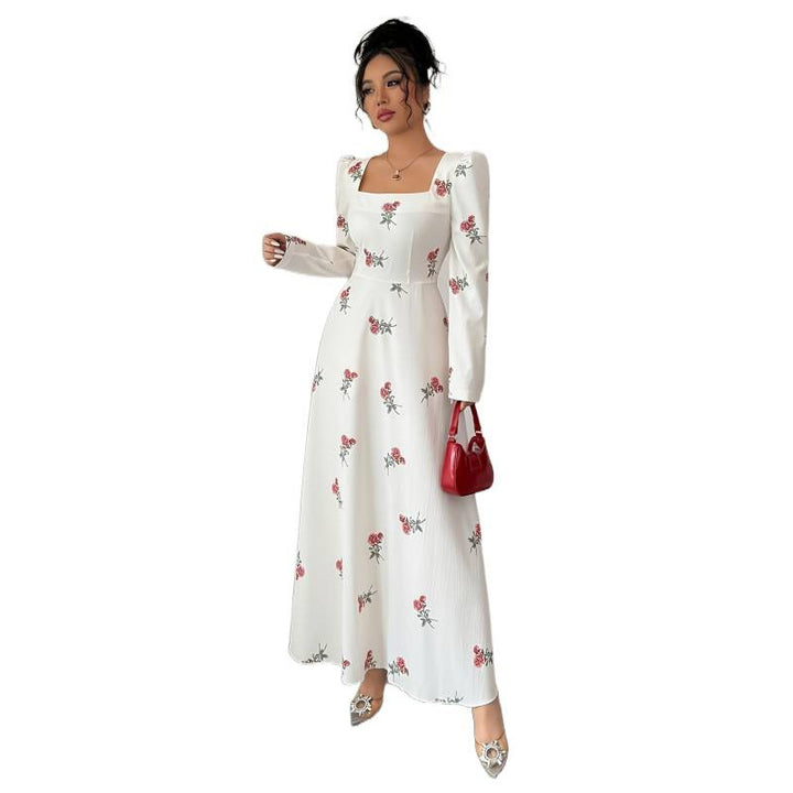 Damen Maxikleid mit floralem Muster Mirla-Eva Jonsson