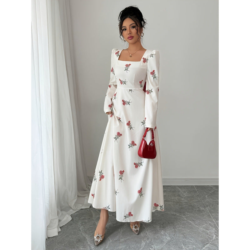 Damen Maxikleid mit floralem Muster Mirla-Eva Jonsson