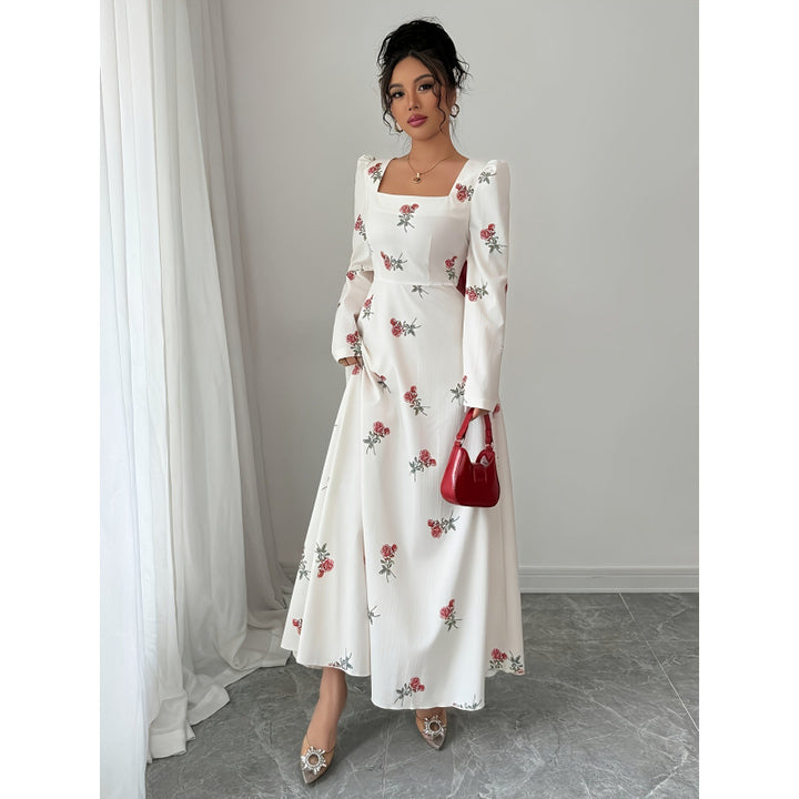 Damen Maxikleid mit floralem Muster Mirla-Eva Jonsson