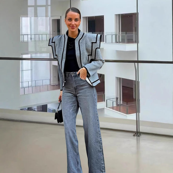 Damen Modische Jacke mit auffälligem Design Mirla-Eva Jonsson